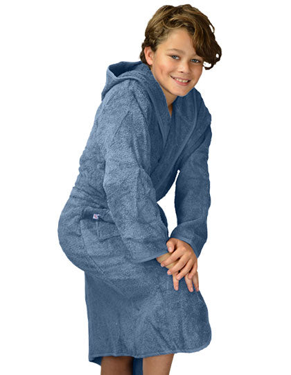 Peignoir enfant avec capuche