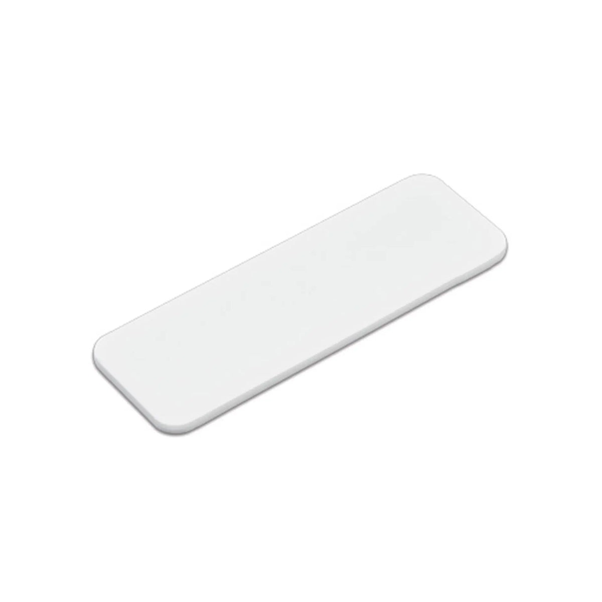 Badges personnalisés en plastique blanc