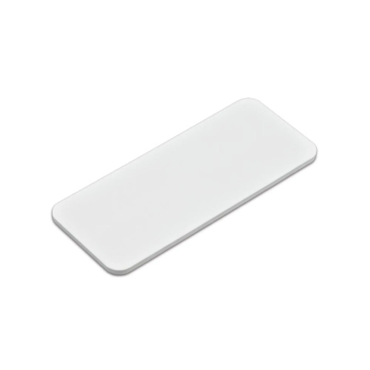 Badges personnalisés en plastique blanc
