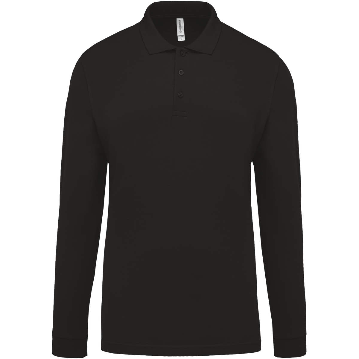 Polo coupe droite Kariban - Manches longues - Homme