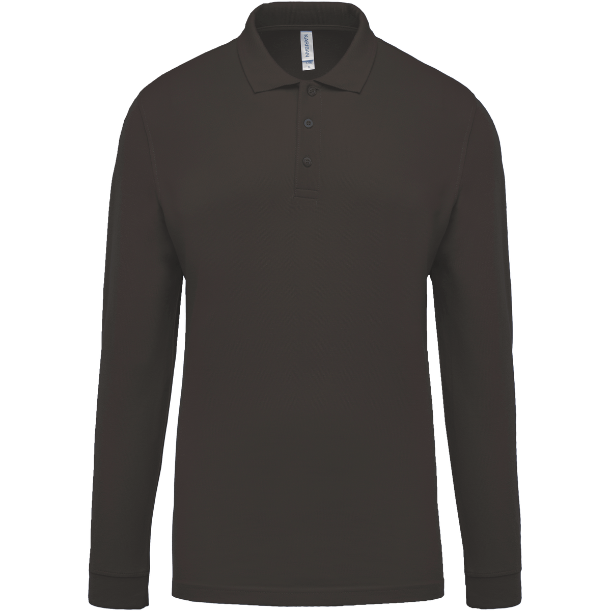 Polo coupe droite Kariban - Manches longues - Homme