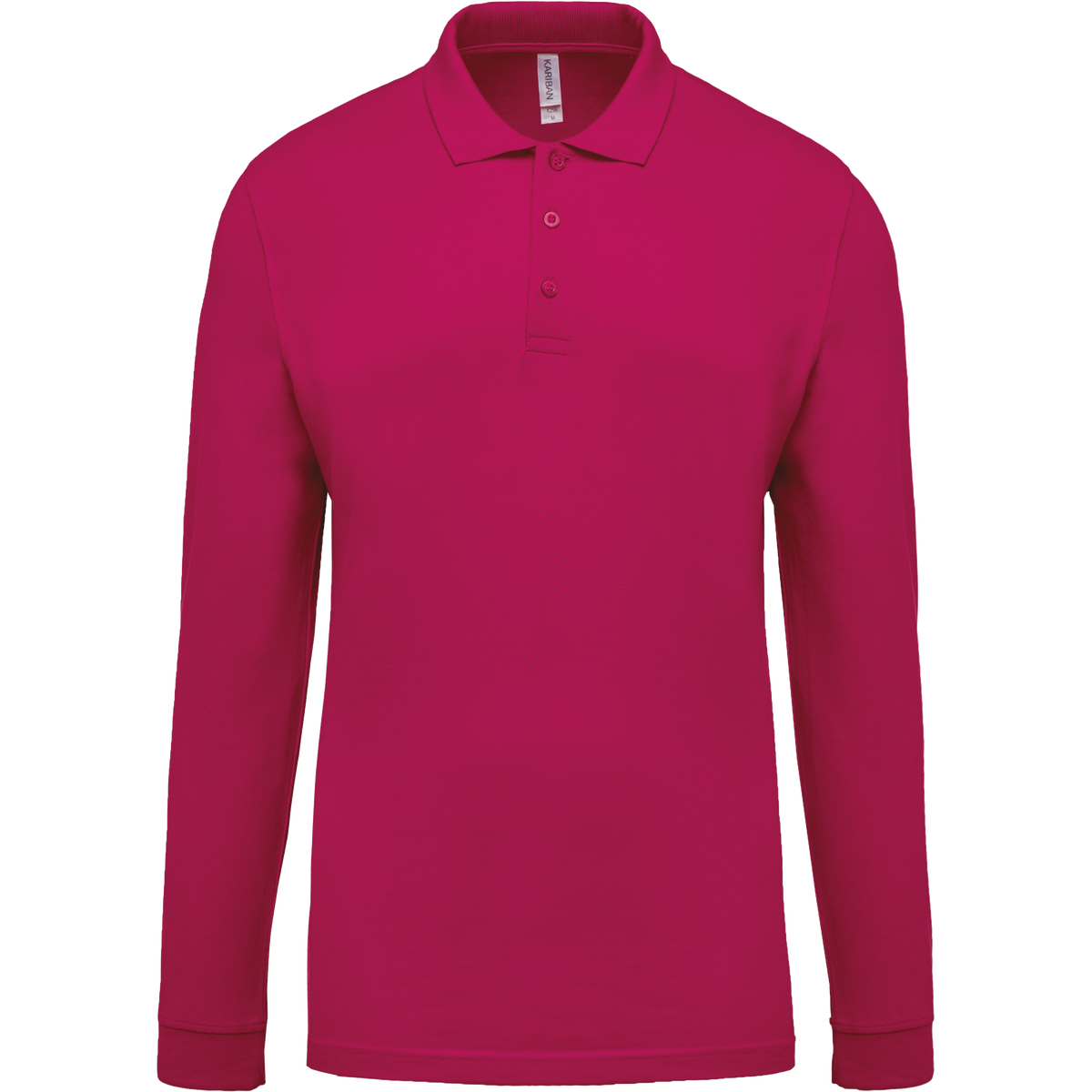 Polo coupe droite Kariban - Manches longues - Homme
