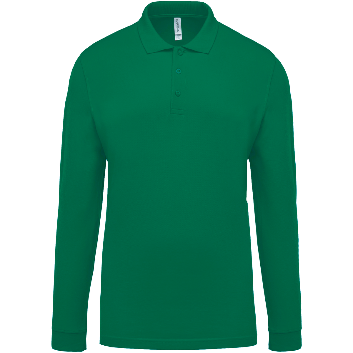 Polo coupe droite Kariban - Manches longues - Homme