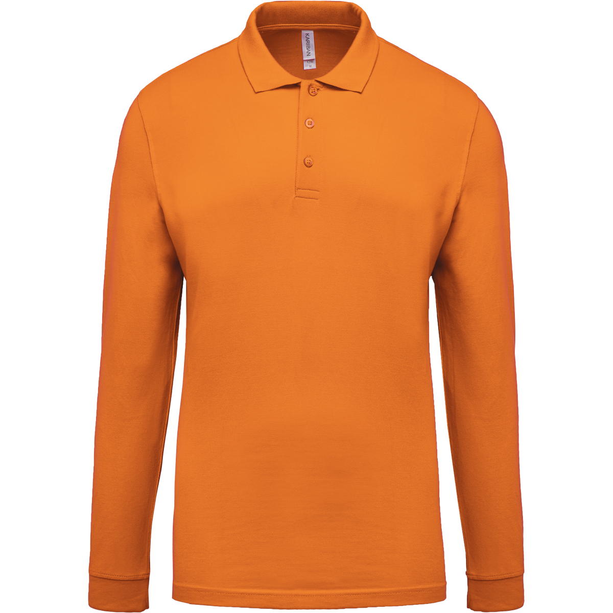 Polo coupe droite Kariban - Manches longues - Homme