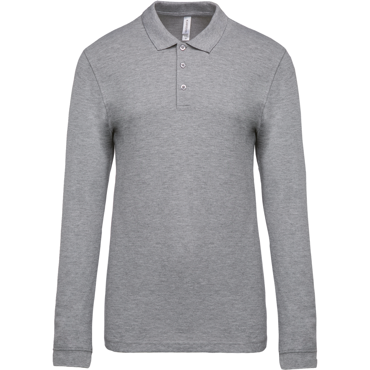 Polo coupe droite Kariban - Manches longues - Homme