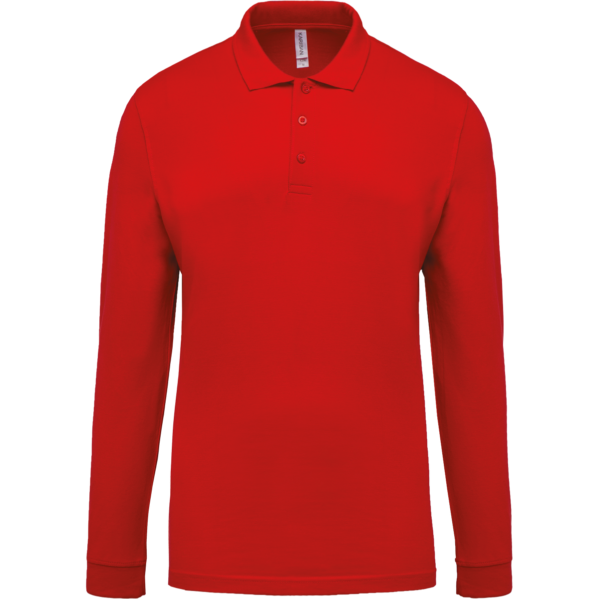 Polo coupe droite Kariban - Manches longues - Homme