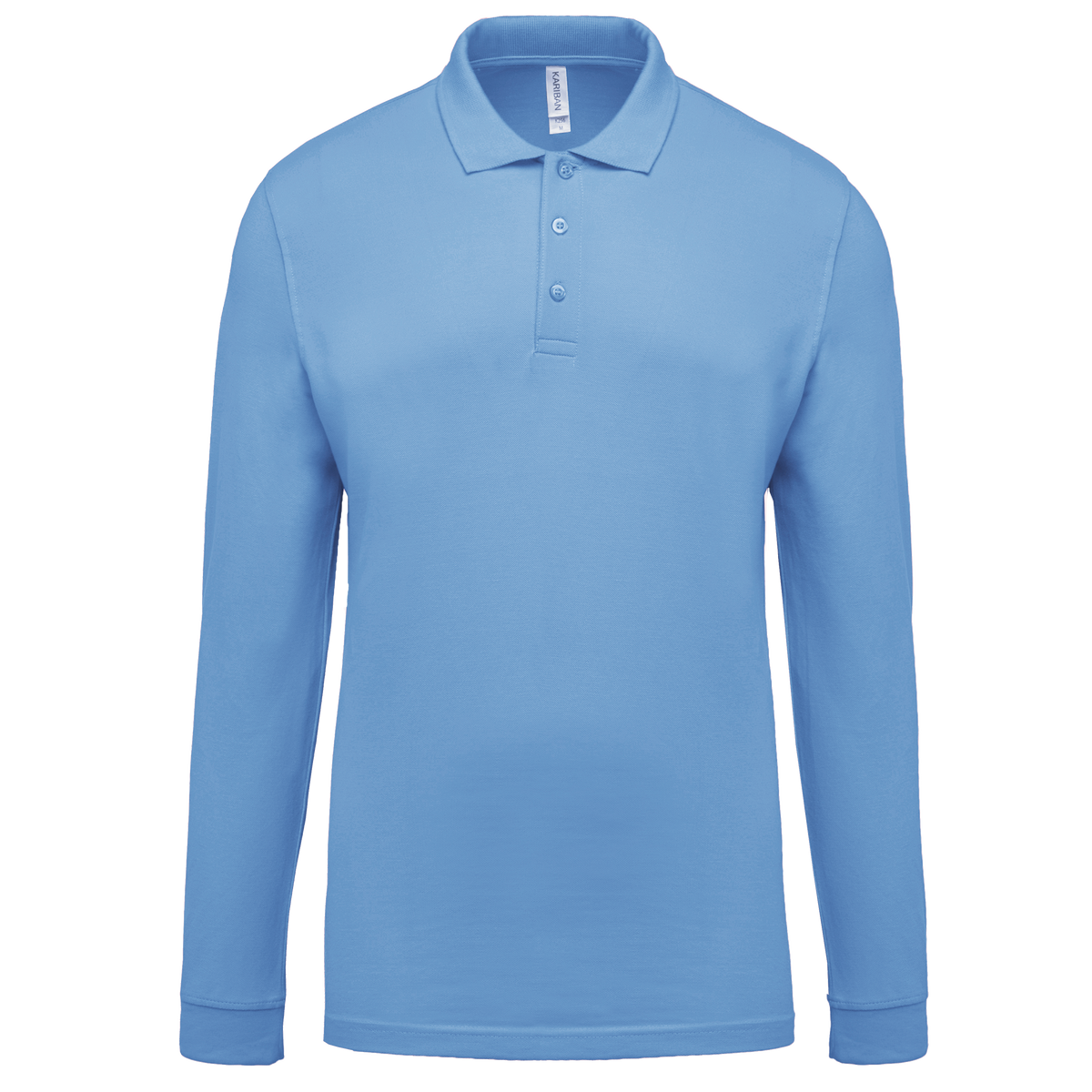 Polo coupe droite Kariban - Manches longues - Homme