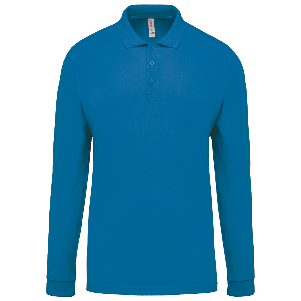 Polo coupe droite Kariban - Manches longues - Homme