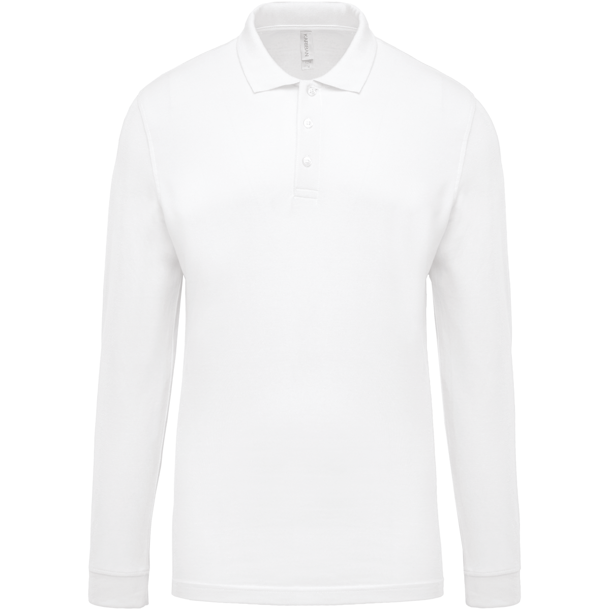 Polo coupe droite Kariban - Manches longues - Homme