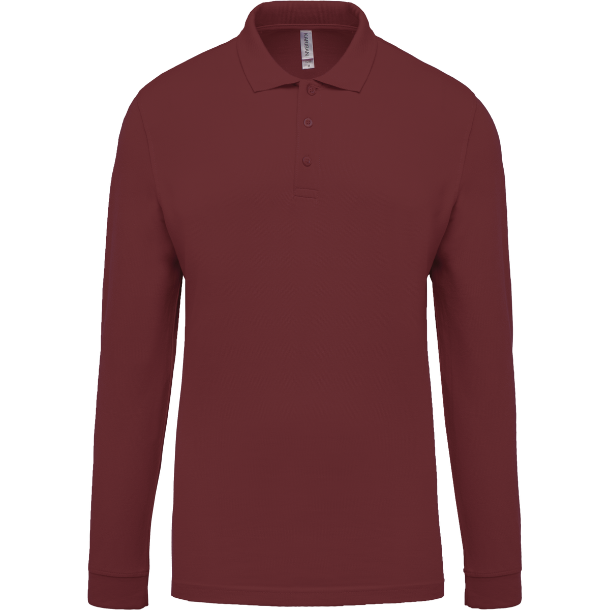 Polo coupe droite Kariban - Manches longues - Homme