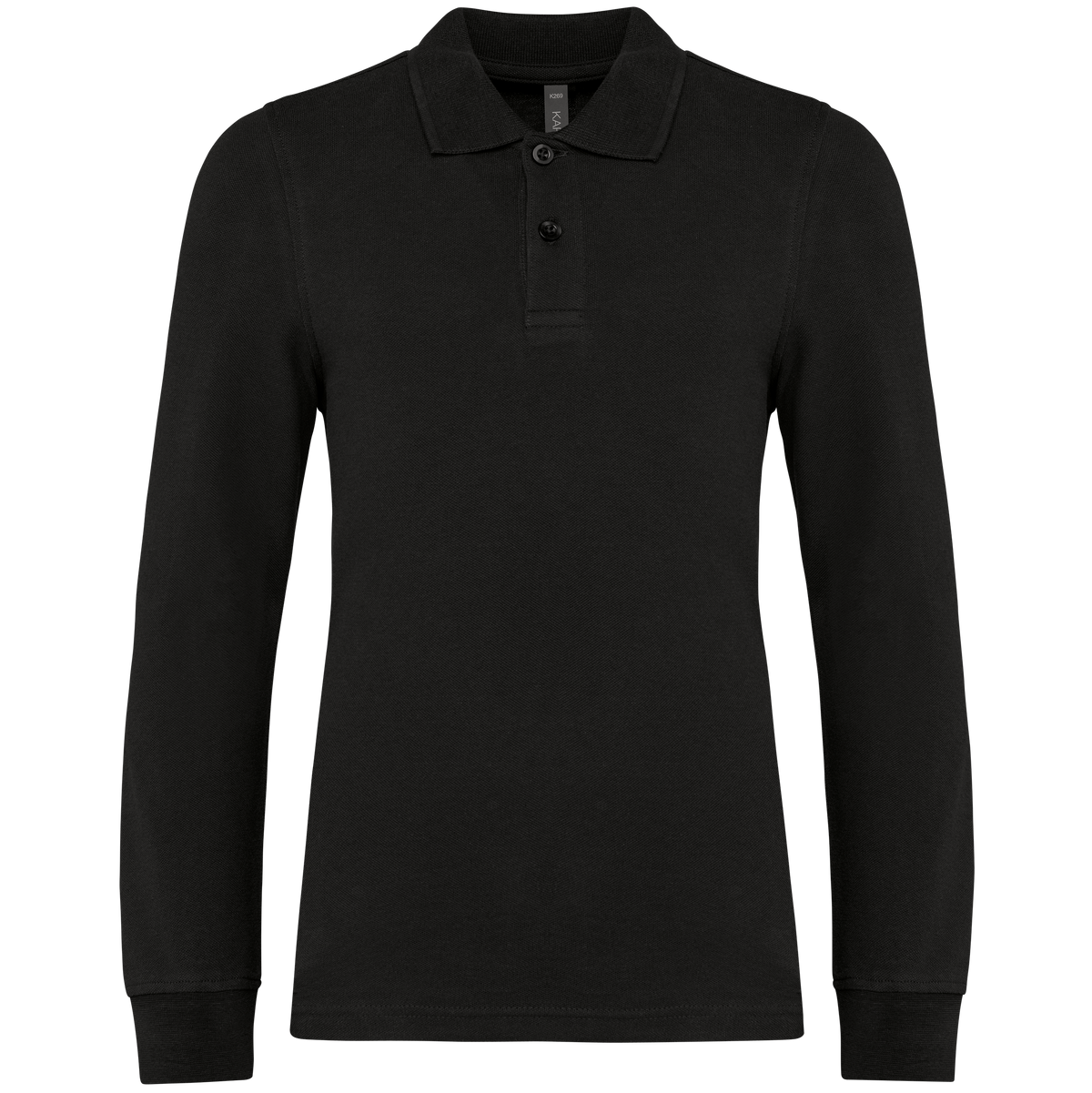 Polo coupe droite Kariban - Manches longues - Enfant Unisexe