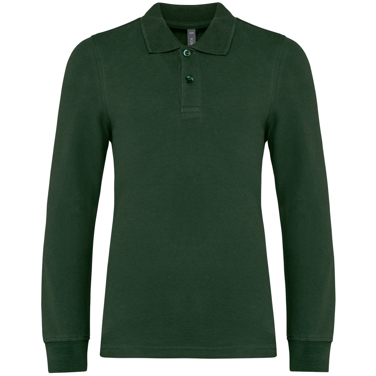 Polo coupe droite Kariban - Manches longues - Enfant Unisexe
