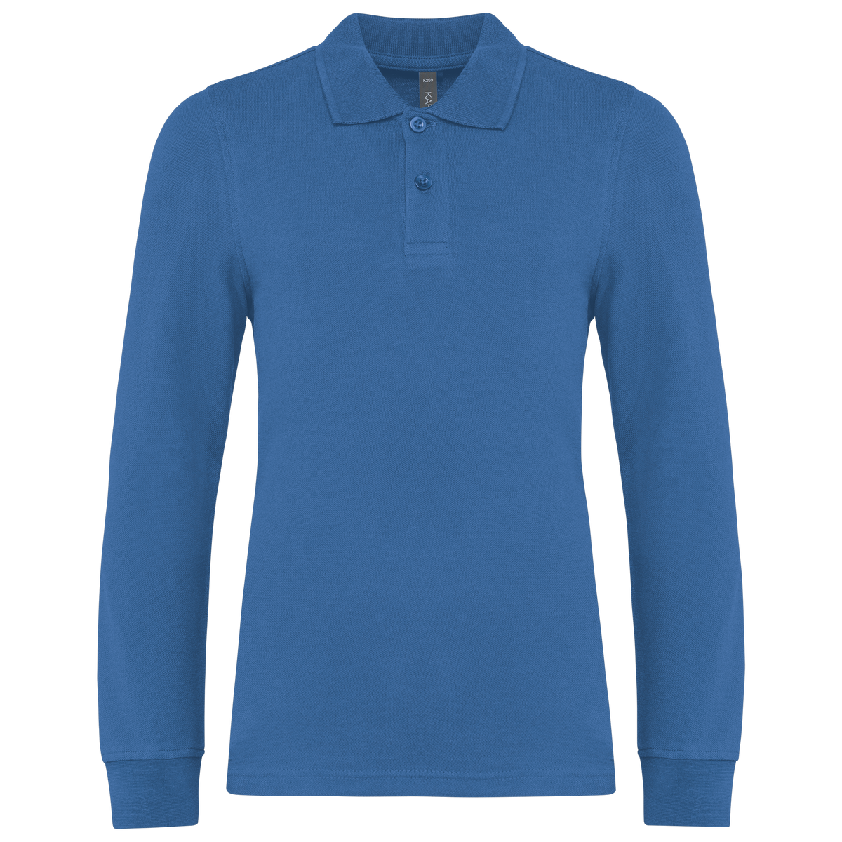 Polo coupe droite Kariban - Manches longues - Enfant Unisexe