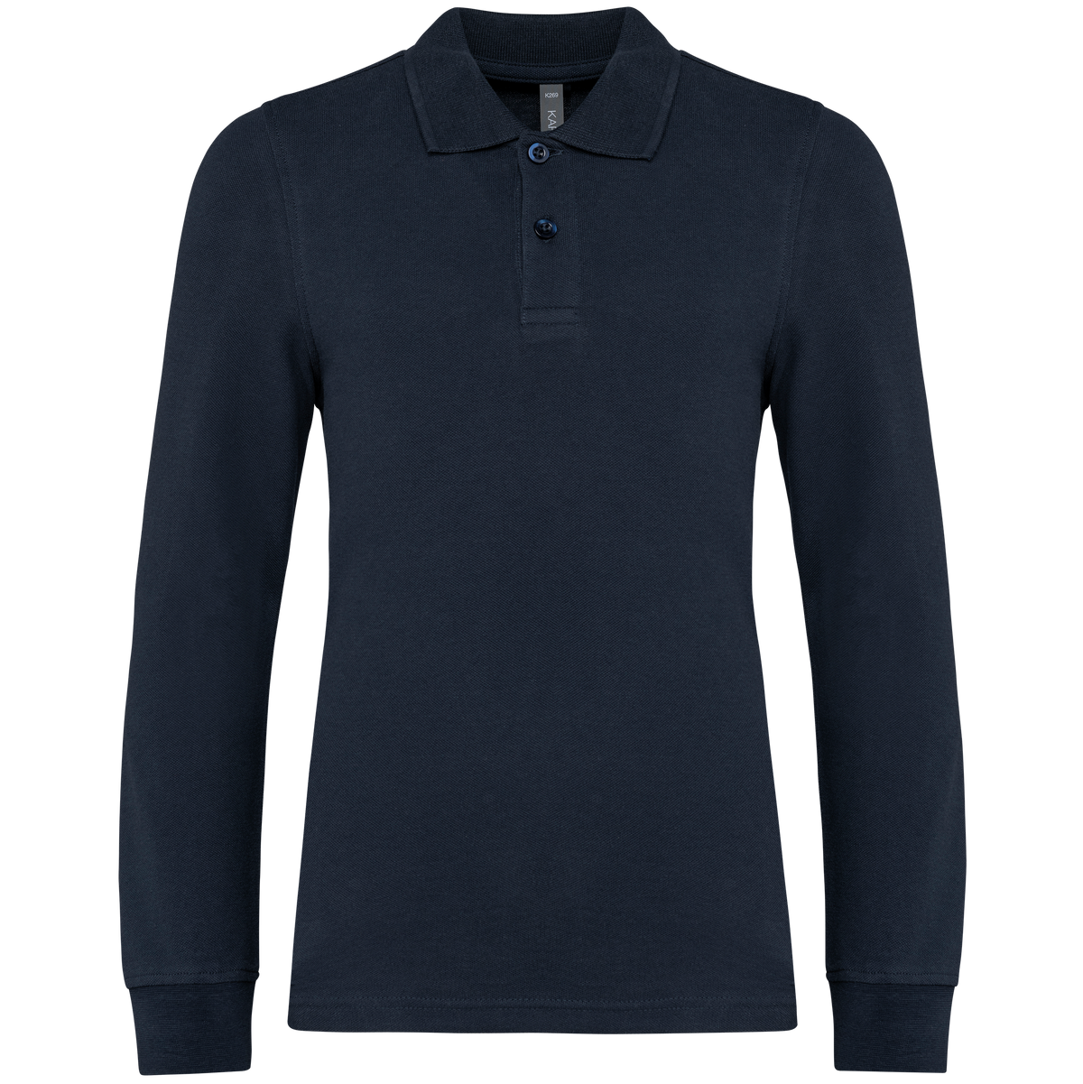 Polo coupe droite Kariban - Manches longues - Enfant Unisexe