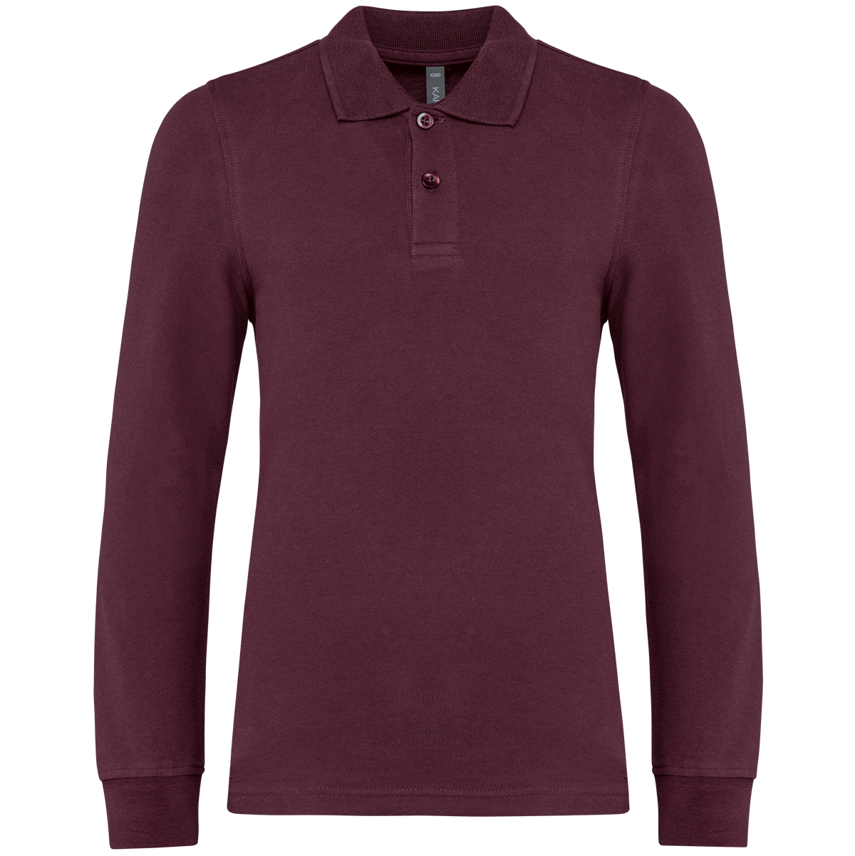 Polo coupe droite Kariban - Manches longues - Enfant Unisexe