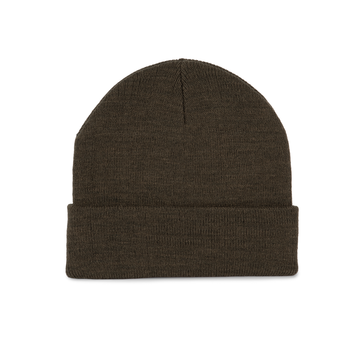 Bonnet recyclé avec revers tricoté - Taille unique