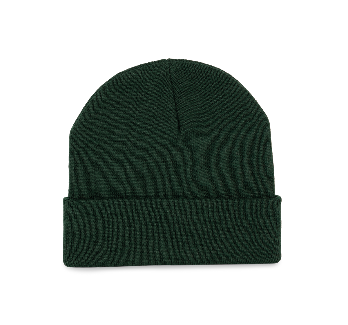 Bonnet recyclé avec revers tricoté - Taille unique