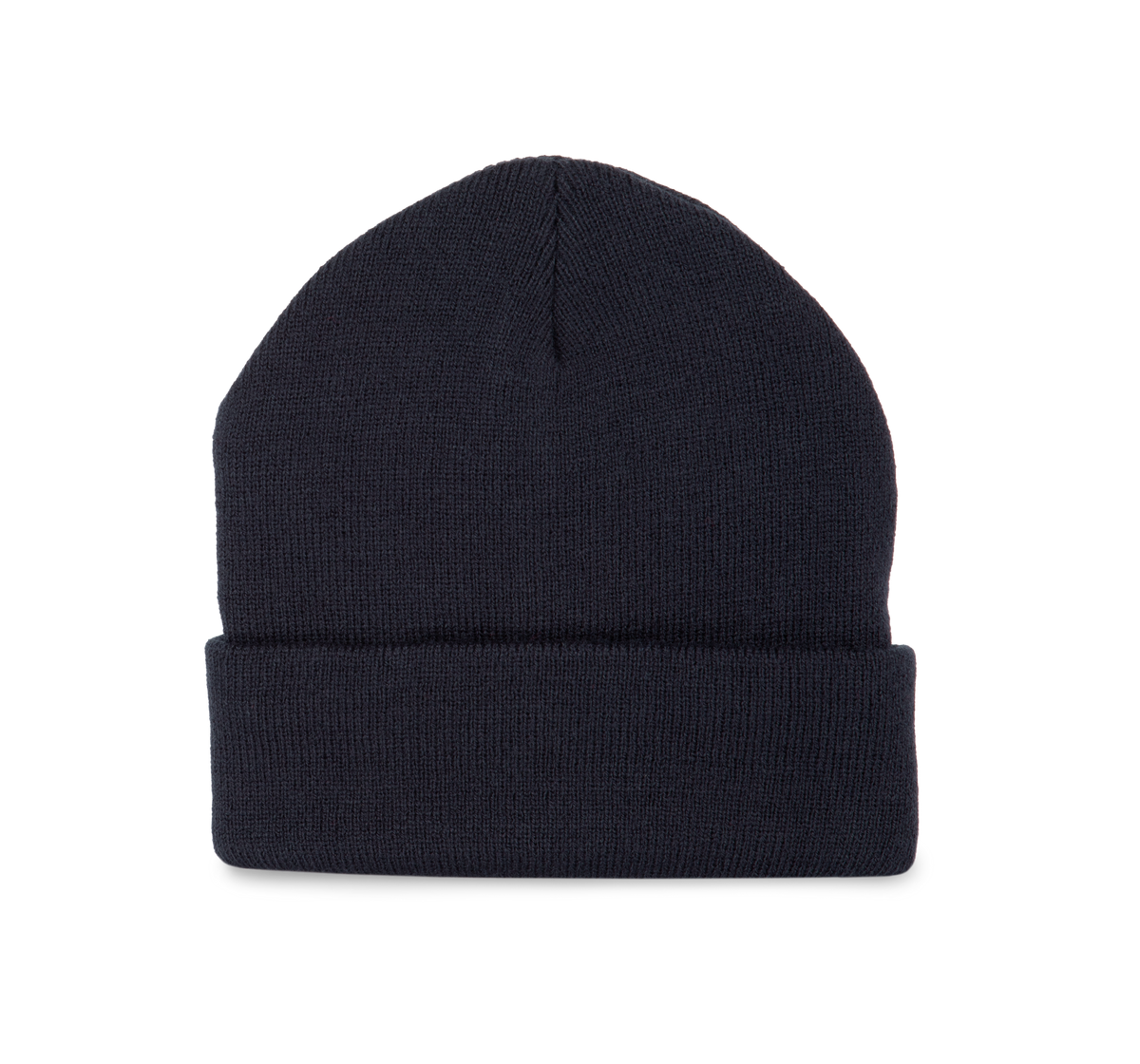 Bonnet recyclé avec revers tricoté - Taille unique
