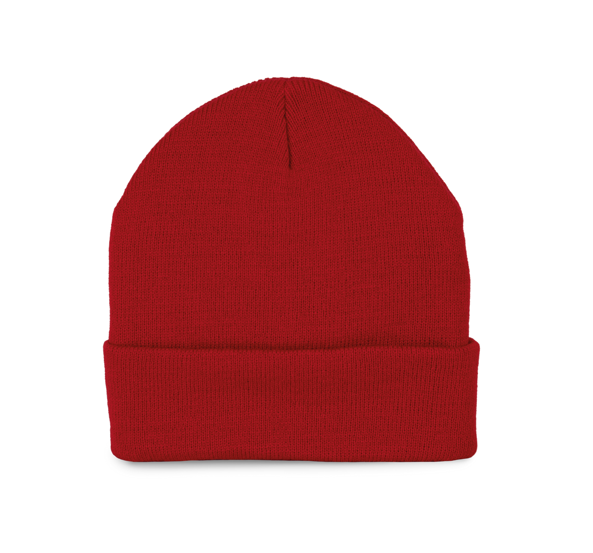 Bonnet recyclé avec revers tricoté - Taille unique