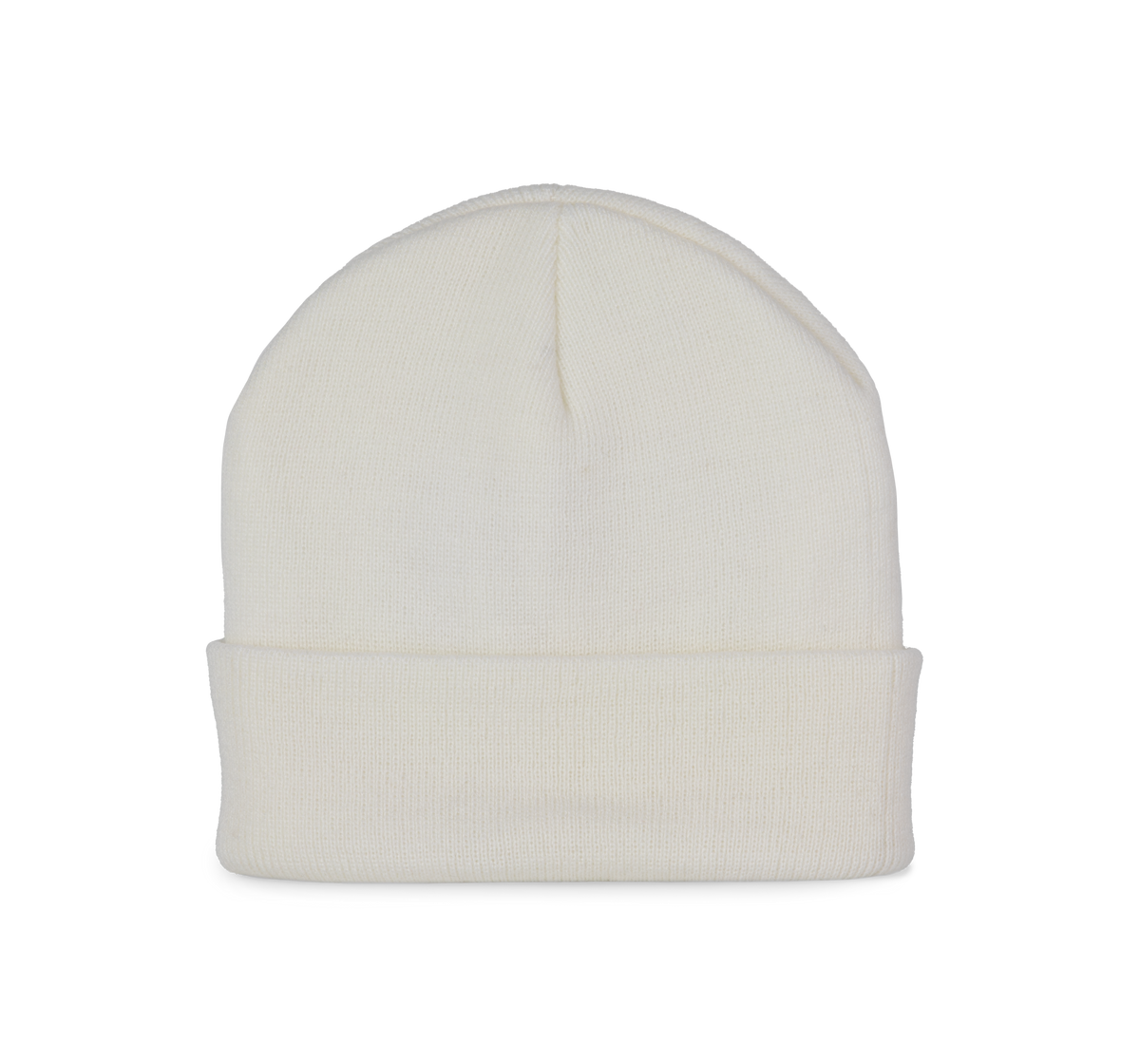 Bonnet recyclé avec revers tricoté - Taille unique