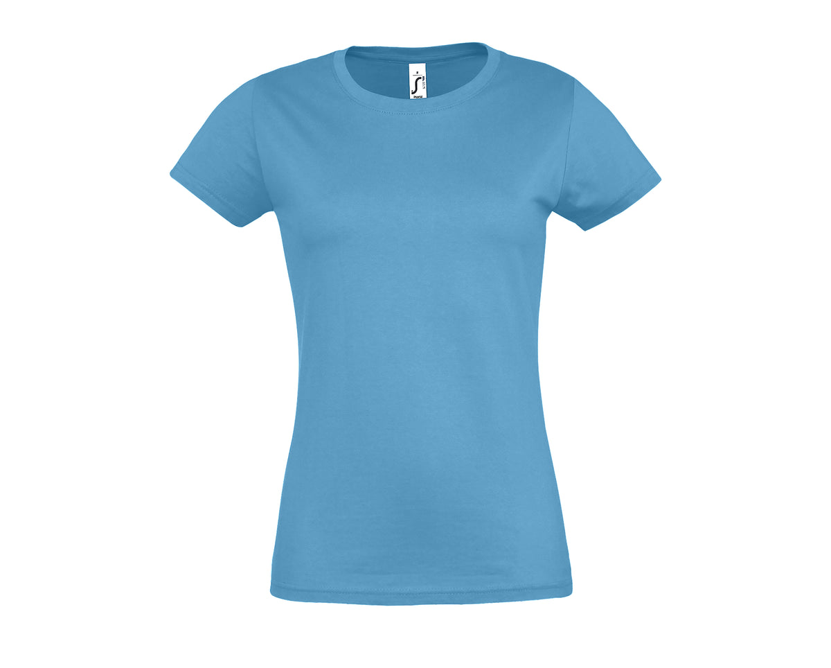 Tee-shirt Sol's Imperial - Col rond - Femme