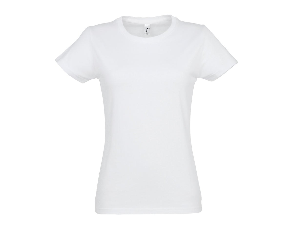 Tee-shirt Sol's Imperial - Col rond - Femme