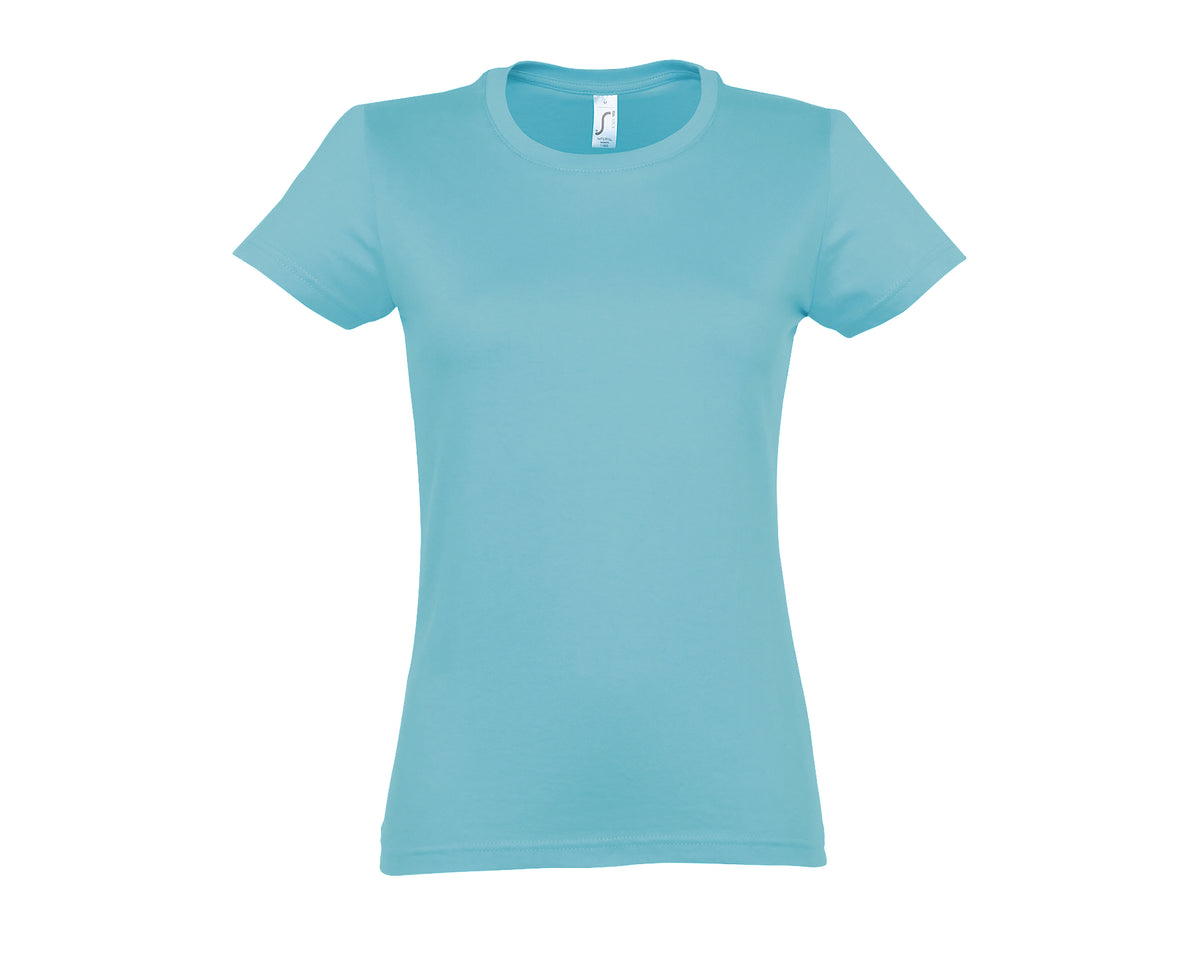 Tee-shirt Sol's Imperial - Col rond - Femme