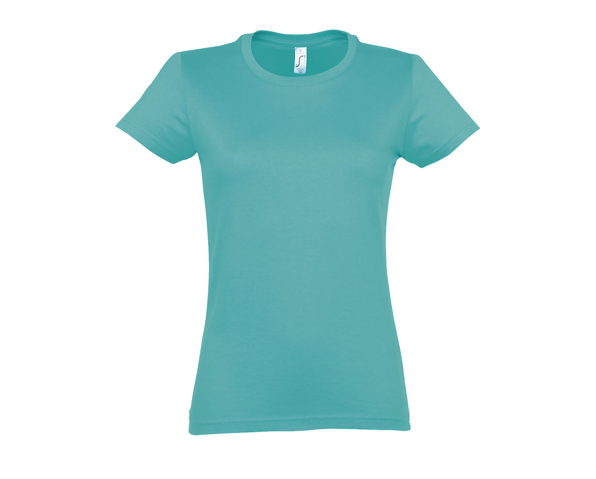Tee-shirt Sol's Imperial - Col rond - Femme