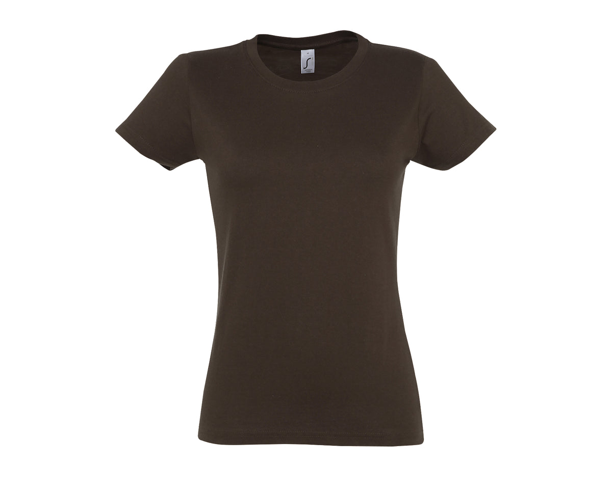 Tee-shirt Sol's Imperial - Col rond - Femme