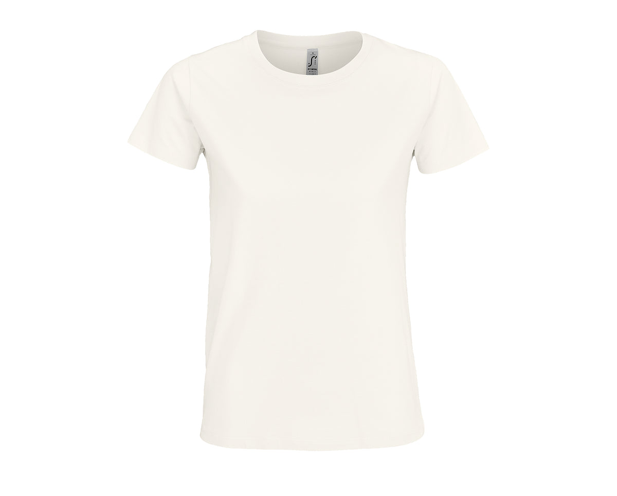 Tee-shirt Sol's Imperial - Col rond - Femme