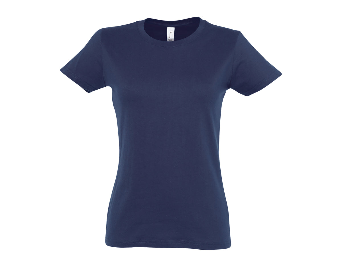 Tee-shirt Sol's Imperial - Col rond - Femme