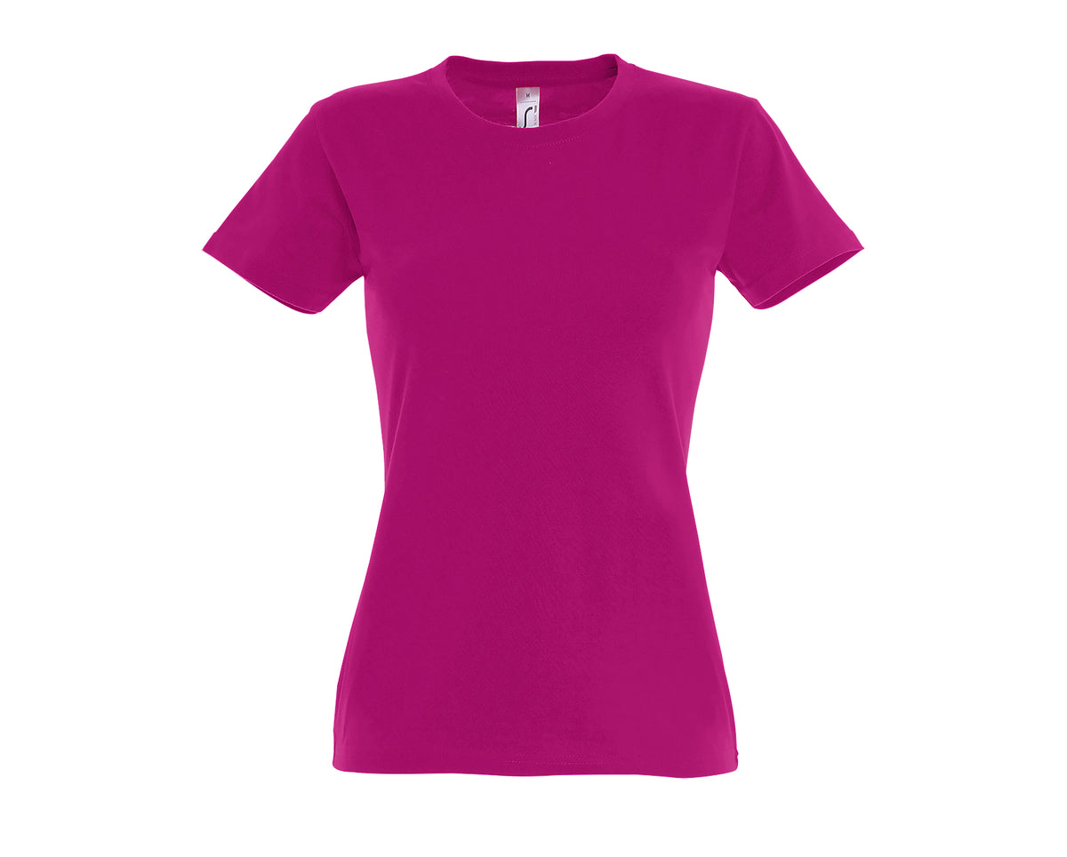 Tee-shirt Sol's Imperial - Col rond - Femme