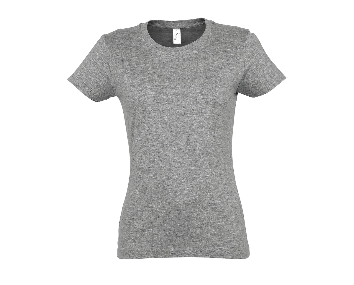 Tee-shirt Sol's Imperial - Col rond - Femme
