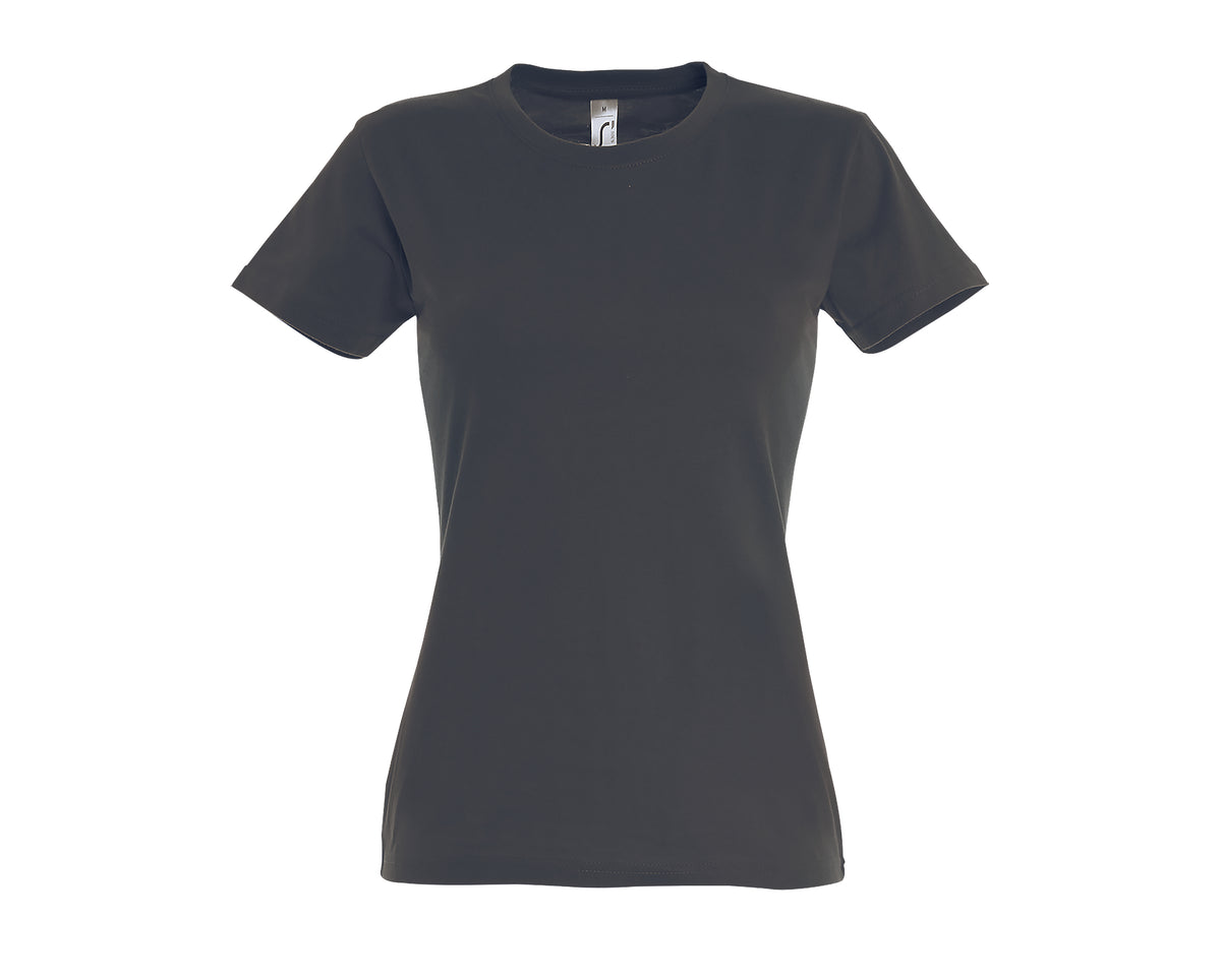 Tee-shirt Sol's Imperial - Col rond - Femme