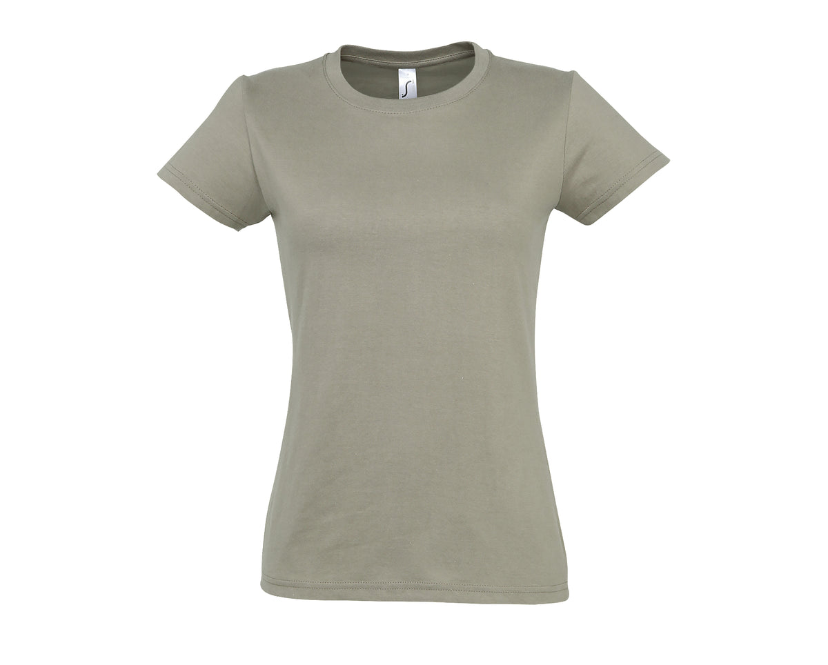Tee-shirt Sol's Imperial - Col rond - Femme