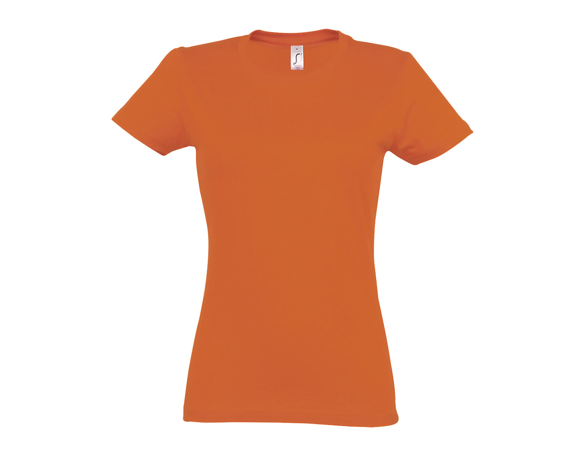 Tee-shirt Sol's Imperial - Col rond - Femme