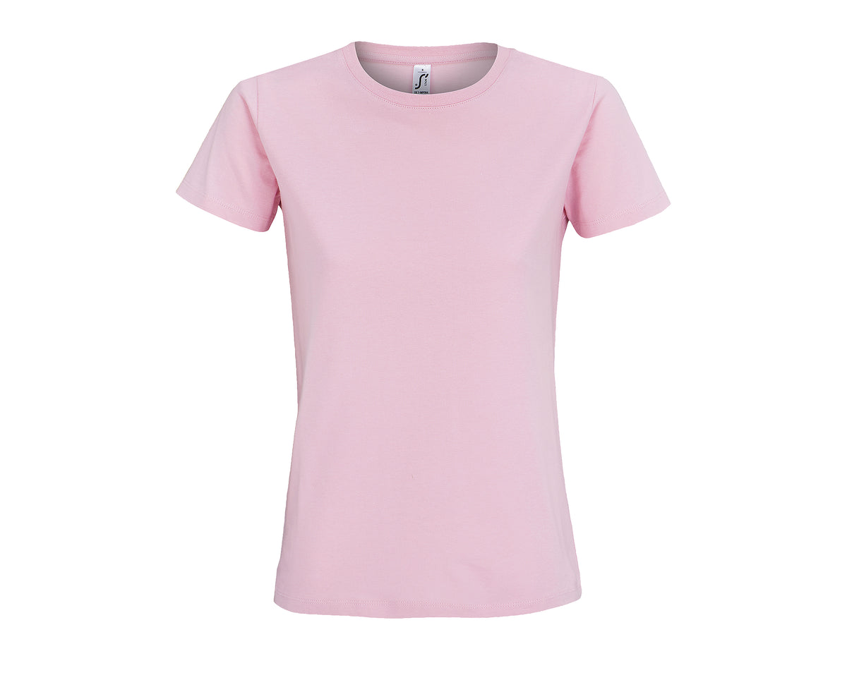 Tee-shirt Sol's Imperial - Col rond - Femme