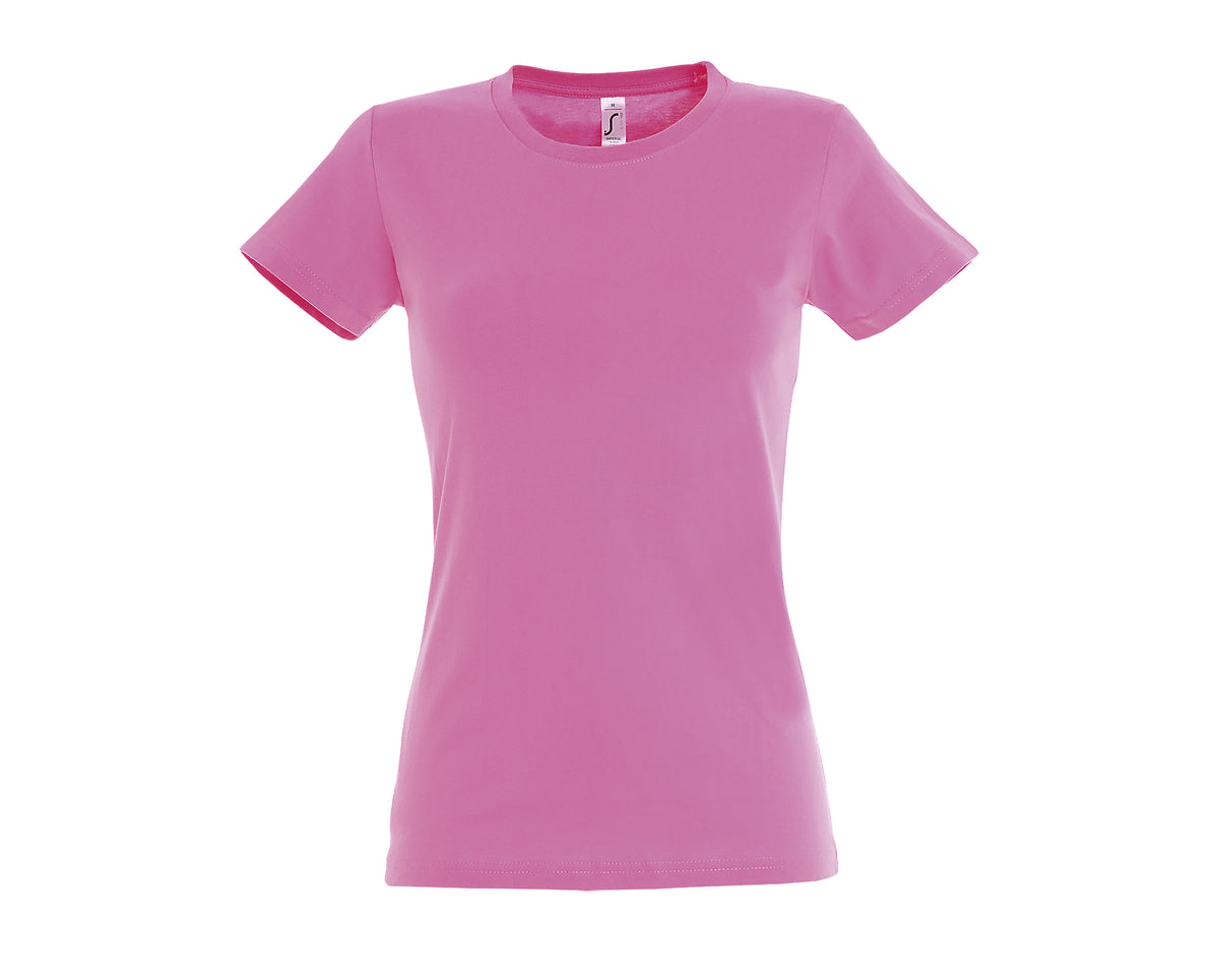 Tee-shirt Sol's Imperial - Col rond - Femme