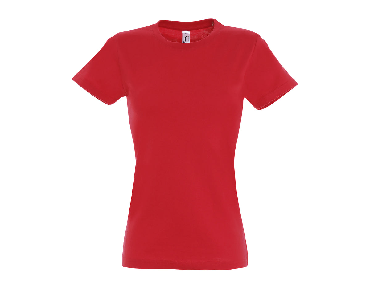 Tee-shirt Sol's Imperial - Col rond - Femme