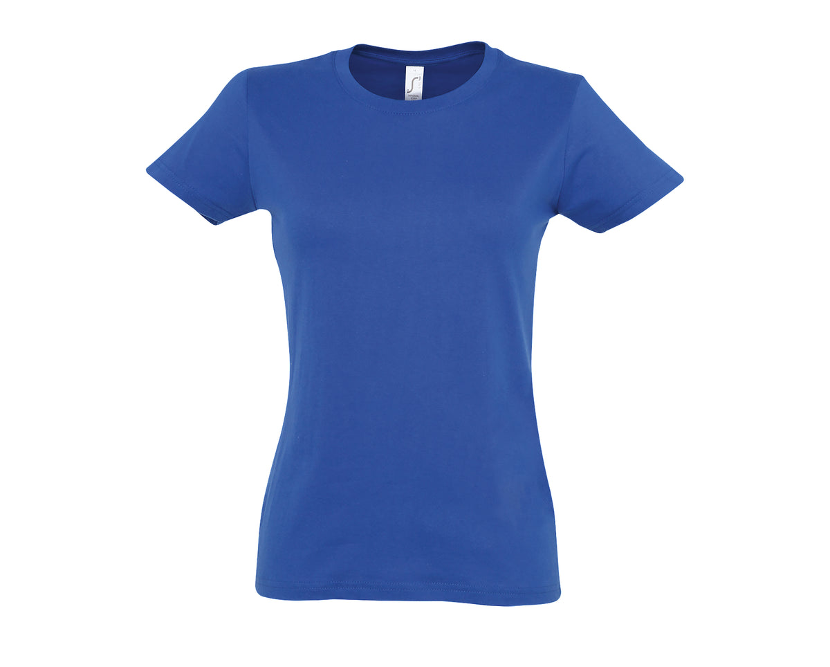 Tee-shirt Sol's Imperial - Col rond - Femme