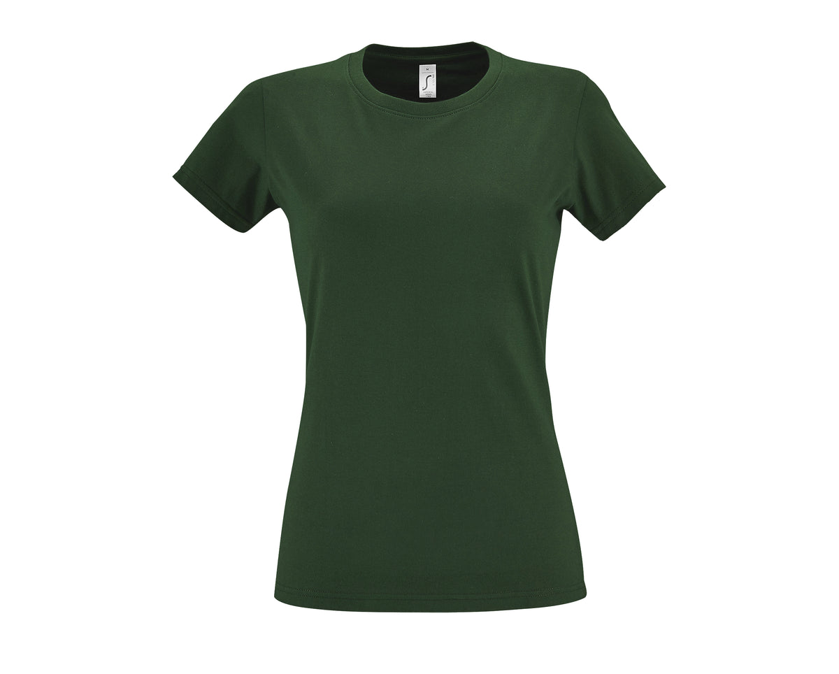Tee-shirt Sol's Imperial - Col rond - Femme