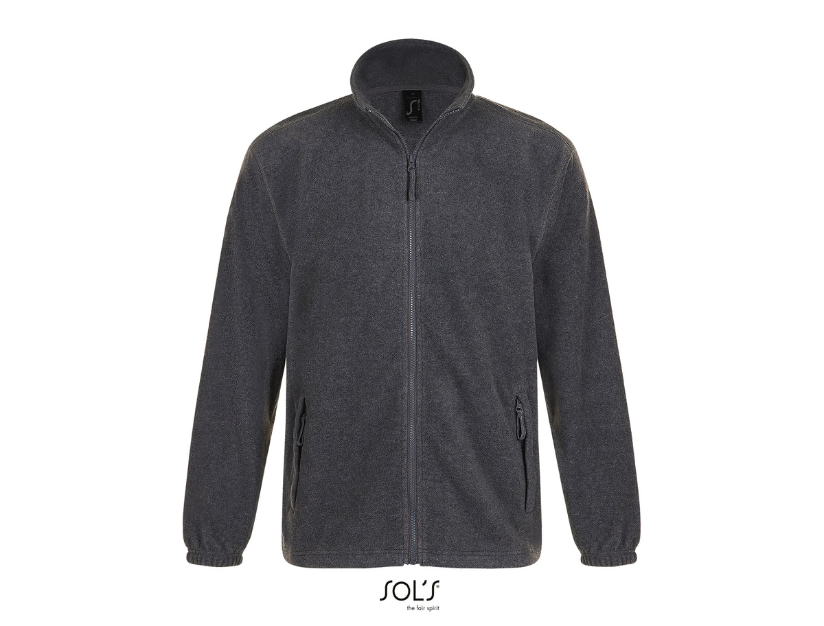 Veste micropolaire zippée Sol's North - Homme