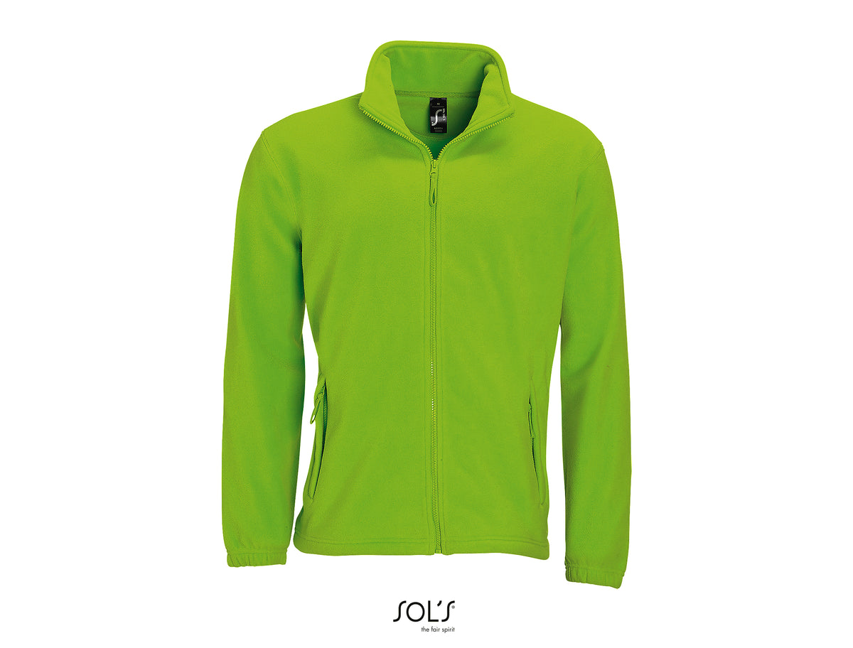 Veste micropolaire zippée Sol's North - Homme