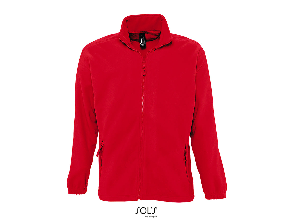 Veste micropolaire zippée Sol's North - Homme