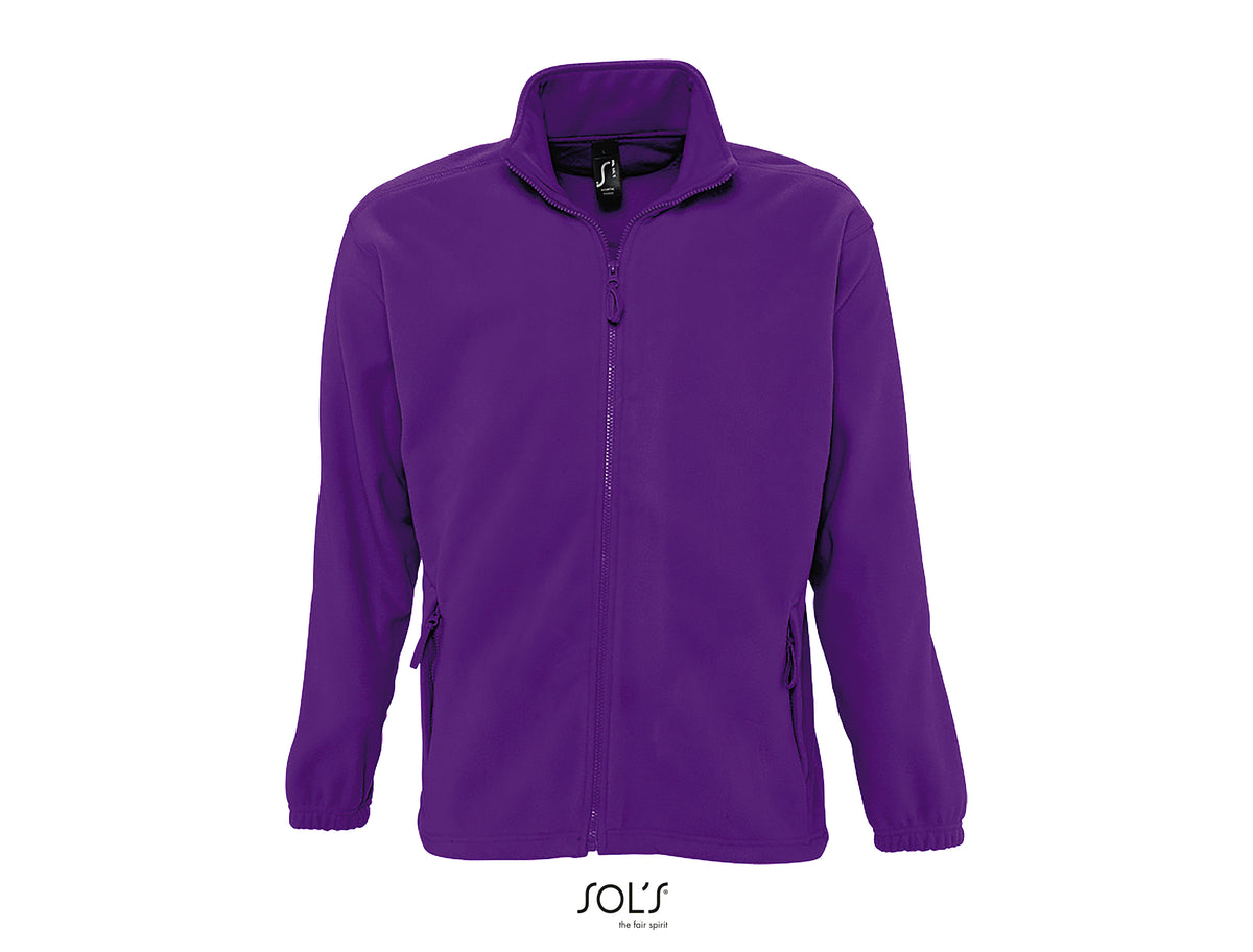 Veste micropolaire zippée Sol's North - Homme