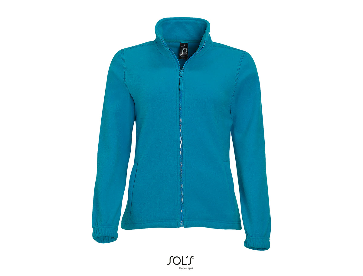 Veste micropolaire zippée Sol's North - Femme