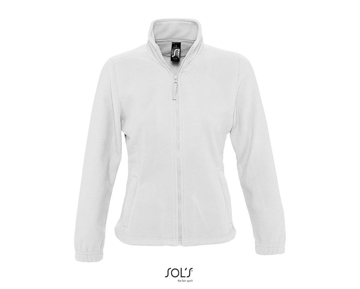 Veste micropolaire zippée Sol's North - Femme