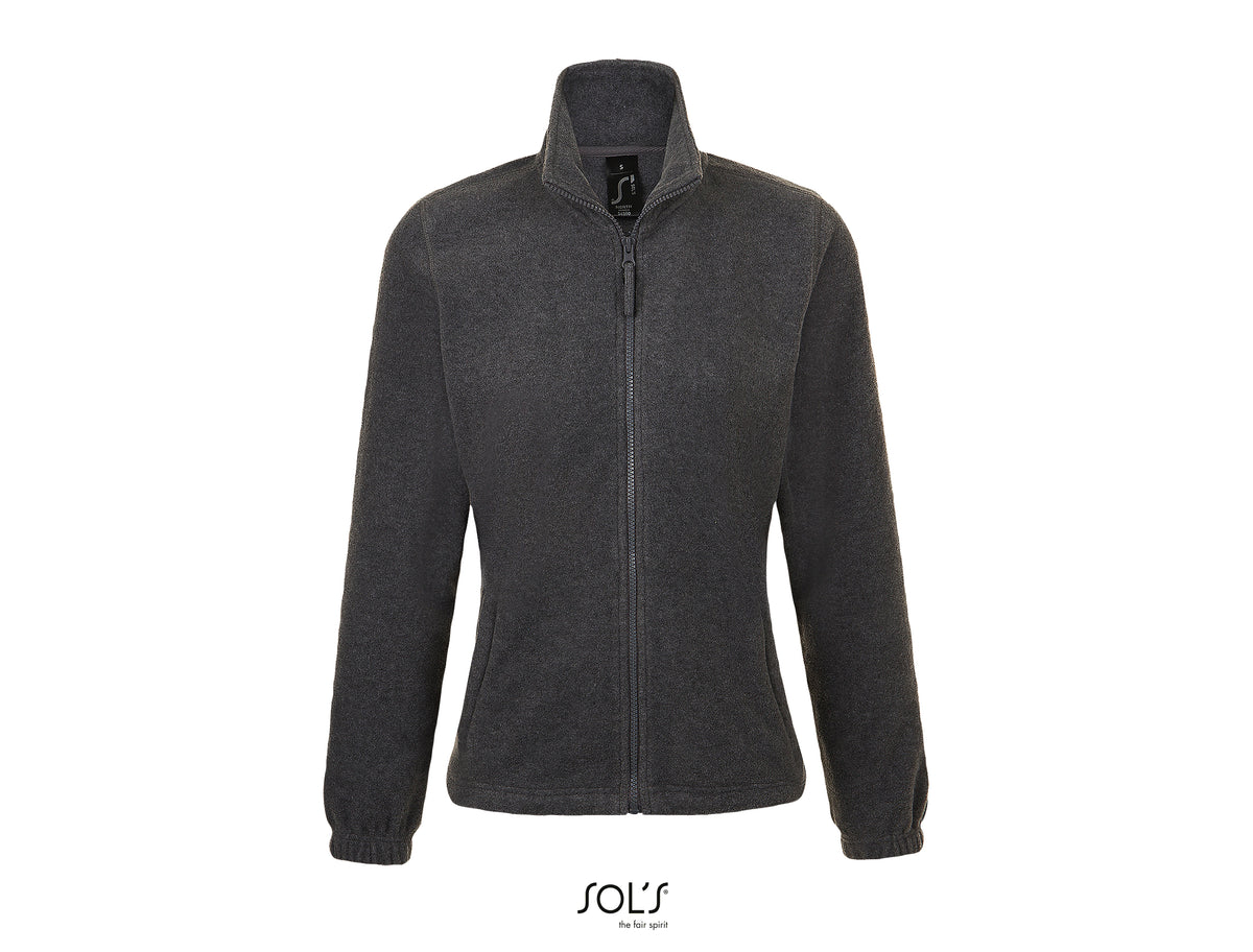 Veste micropolaire zippée Sol's North - Femme