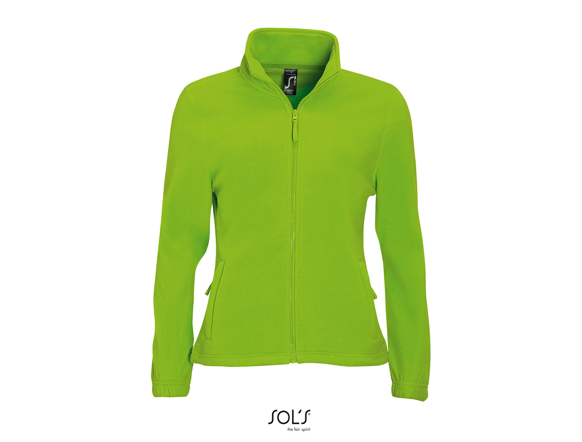 Veste micropolaire zippée Sol's North - Femme