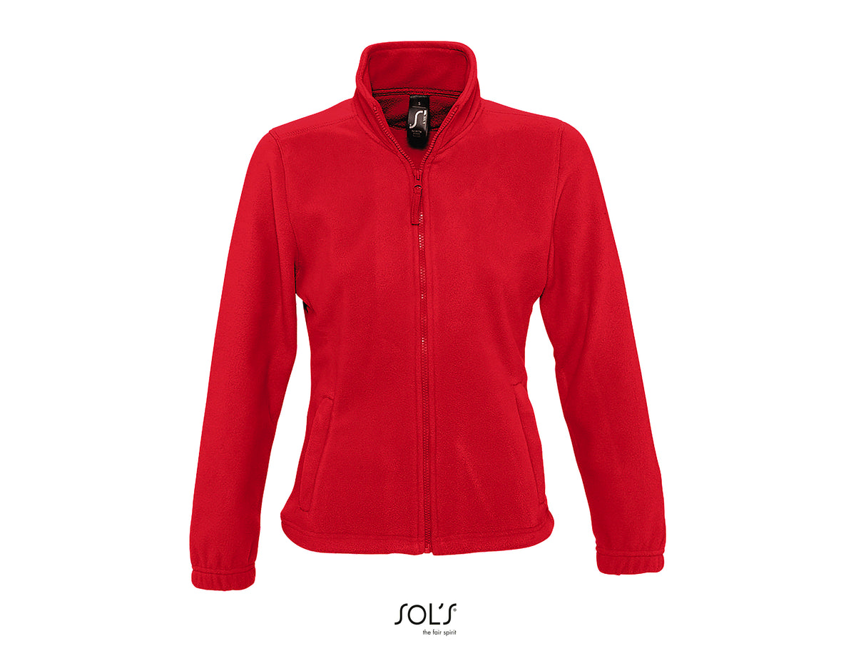 Veste micropolaire zippée Sol's North - Femme